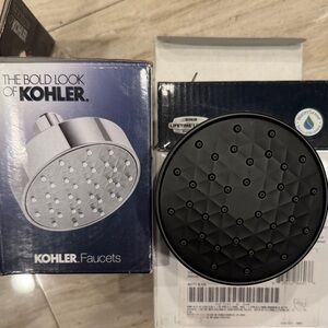 Kohler Matte Black Shower Head